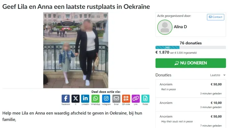Crowdfunding haalt 5.500 euro op voor repatriëring vermoorde moeder en dochter in Haasrode