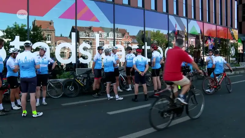 Belgian Transplantoux Promo Tour start in Leuven: "We trekken naar Londen voor het Europese Transplantatiecongres"