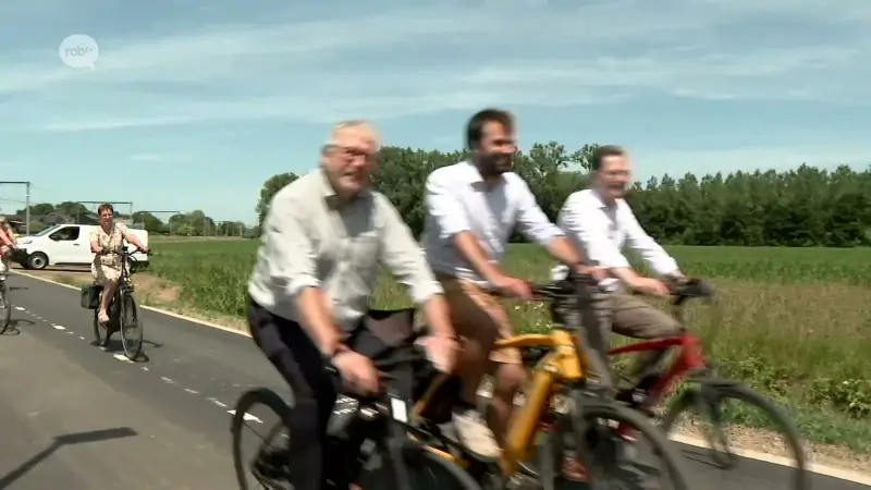 Nieuw stuk fietsnelweg F25 tussen Holsbeek en Wilsele is klaar