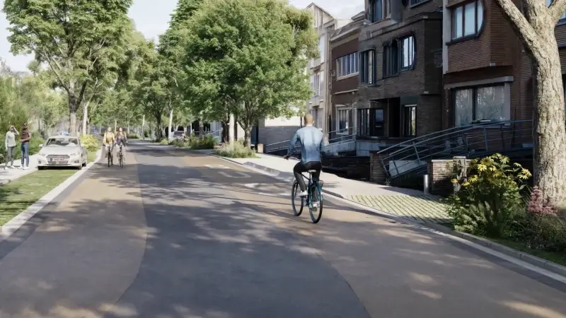 Leuven past plannen voor Koning Albertlaan aan na inspraak buurtbewoners