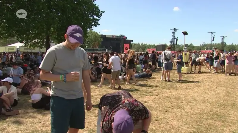 Groetjes uit Werchter!