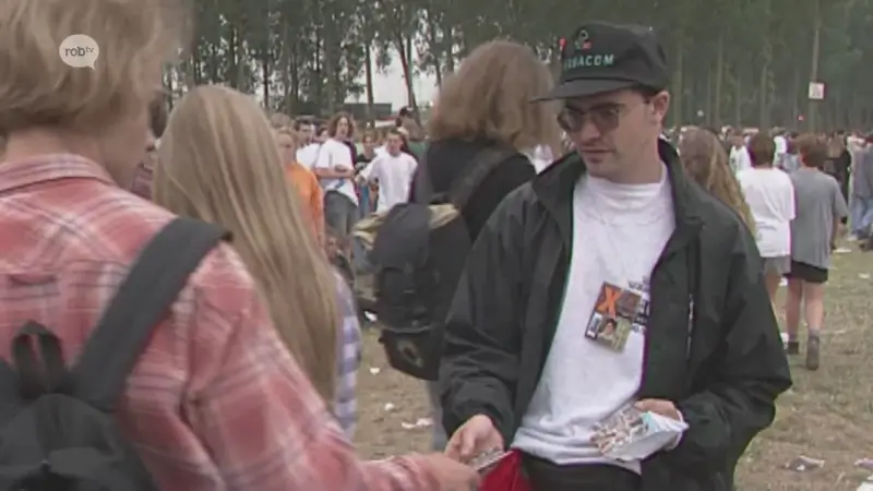 ARCHIEF 50 jaar Rock Werchter: Ook in 1995 werd er al gerecycleerd