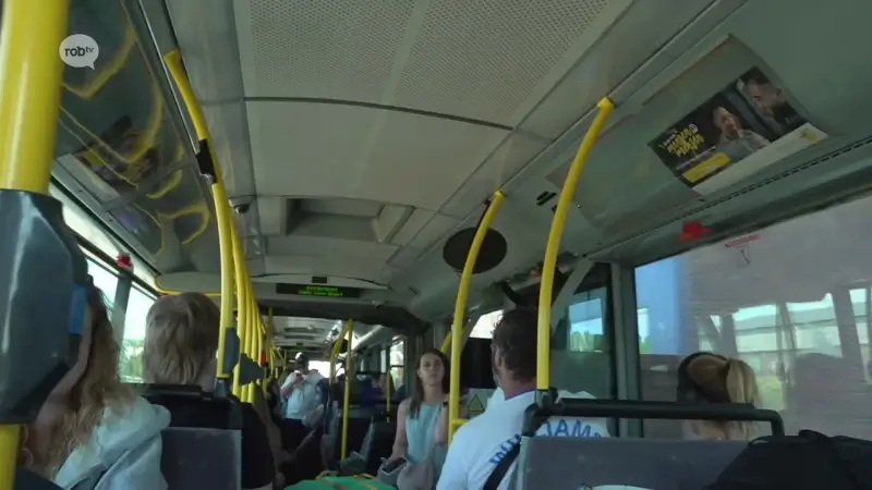 Gratis pendelbussen De Lijn van stations Aarschot en Leuven naar Werchter Boutique