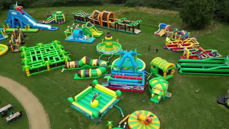 Springkastelenfestival Mega Jungle Jump keert vanaf zaterdag terug naar provinciedomein Kessel-Lo