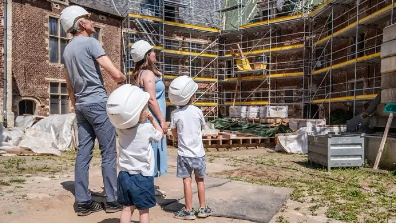 Werf rond Kasteel van Horst opent in augustus enkele dagen uitzonderlijk voor publiek