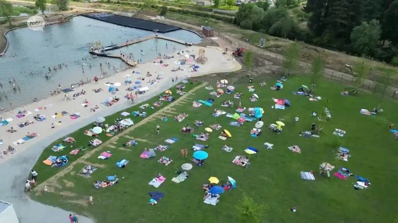 Nieuwe zwemvijver in domein Schoonhoven is succes: 6.300 bezoekers tijdens eerste maand