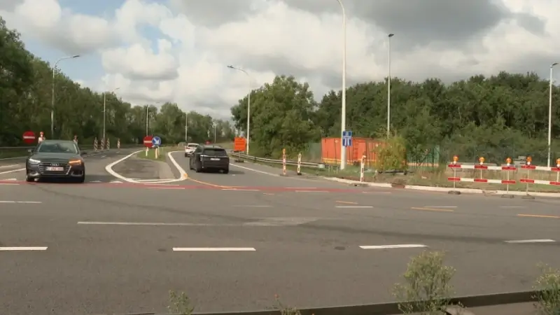 Vanaf maandag vier maanden hinder aan op- en afritten E314 in Wilsele door aanleg van dubbelrichtingfietspad