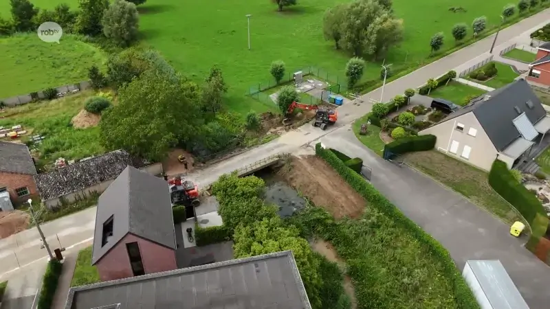 Drie maanden hinder door werken aan brug over Laak in Rotselaar