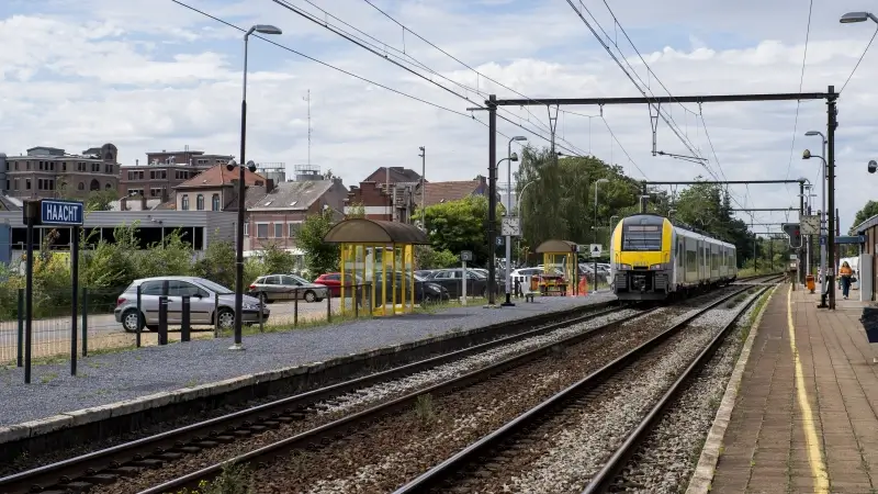 Treinverkeer tussen Haacht en Mechelen tijdelijk onderbroken door brand nabij de sporen in Mechelen