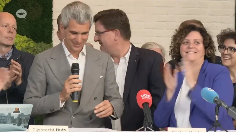 Burgemeester van Tienen Jonathan Holslag (Durf) reageert op gelijknamige politieke beweging "Durf" van Maurits Vande Reyde: "Zeker de achterban vindt het niet leuk dat de naam Durf gebruikt wordt"