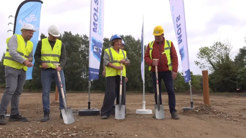 Werken aan nieuwe rioolwaterzuiveringsinstallatie langs Provinciebaan in Bekkevoort van start: "Komende legislatuur gaat zuiveringsgraad stevig omhoog"