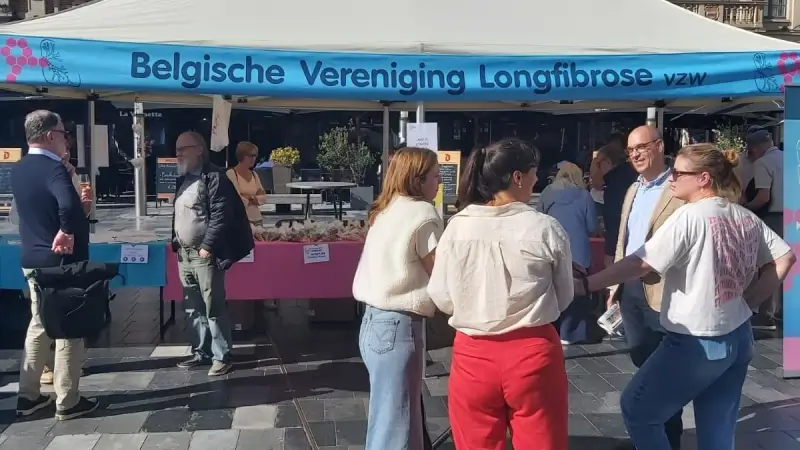 Bewustwordingcampagne Longfibrose gaat van start in Leuven