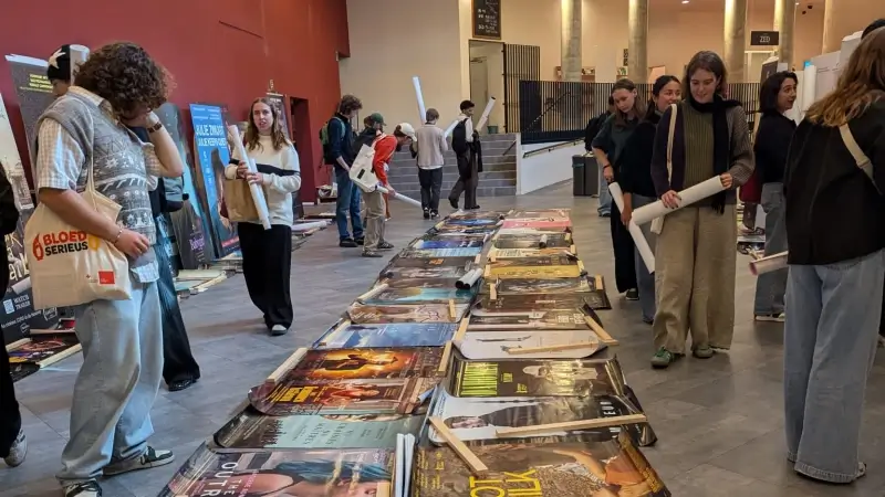 Hoofdafbeelding voor artikel 600 studenten slaan hun slag…