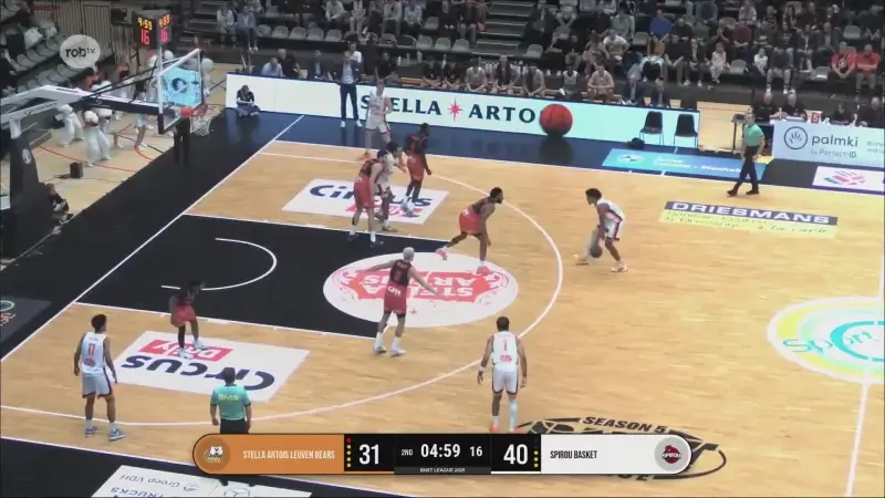 Leuven Bears gaat in overtime kopje onder tegen Charleroi (91-95)