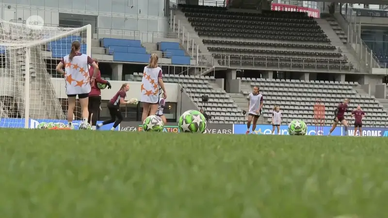 Hoofdafbeelding voor artikel Dames OH Leuven trainen laatste…
