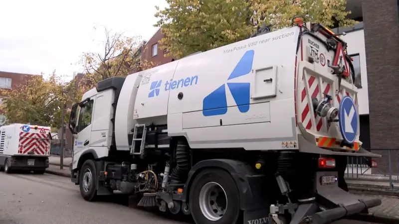 Hoofdafbeelding voor artikel Stad Tienen veegt groot aantal…