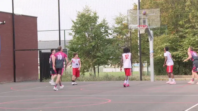 Hoofdafbeelding voor artikel Veltem heeft een nieuw basketbalpleintje…