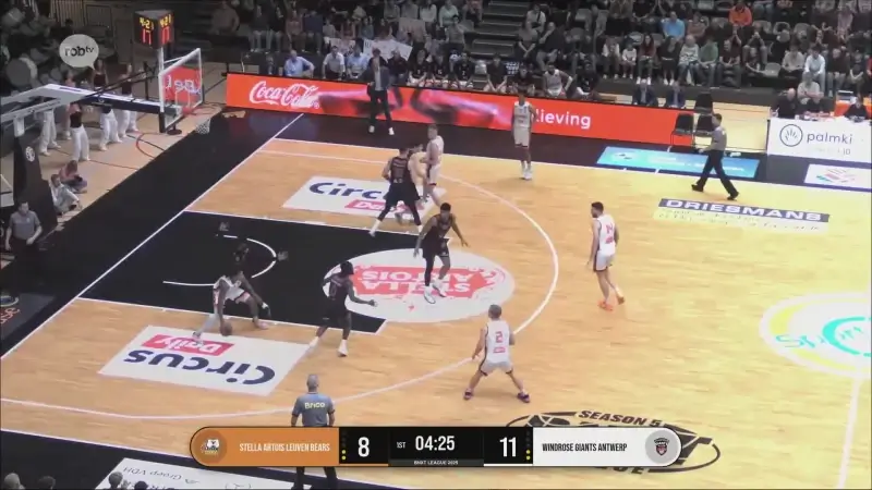 Leuven Bears slikken bijzonder pijnlijke nederlaag tegen Antwerp Giants (52-104)