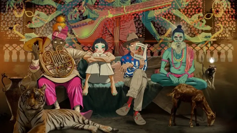 Hoofdafbeelding voor artikel Ook Gorillaz komt volgend…