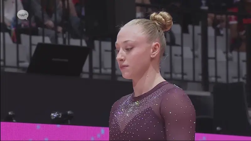 Lisa Vaelen behaalt knappe vierde plek op WK Turnen in Indonesië