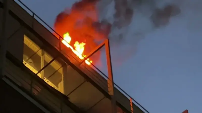 Brand in Remytoren in Wijgmaal