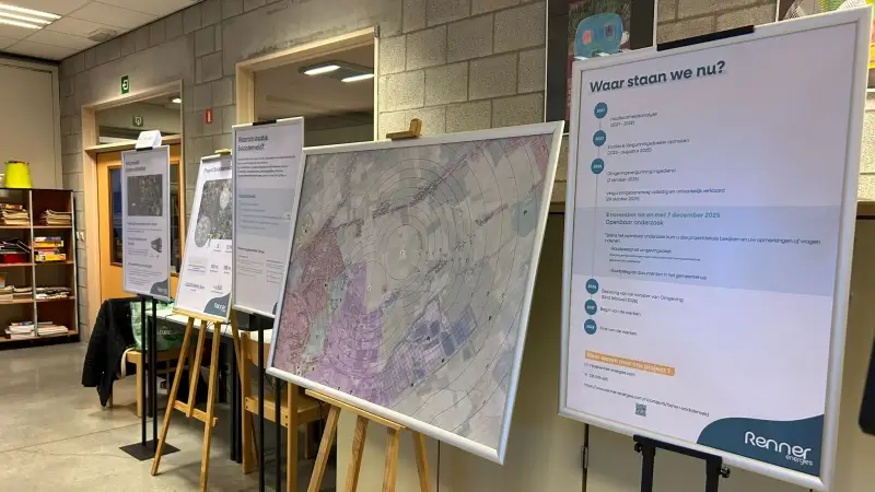 Infovergadering over mogelijke komst windmolens in Tienen: "40% van de huishoudens in Tienen zouden energie krijgen van de windturbines"