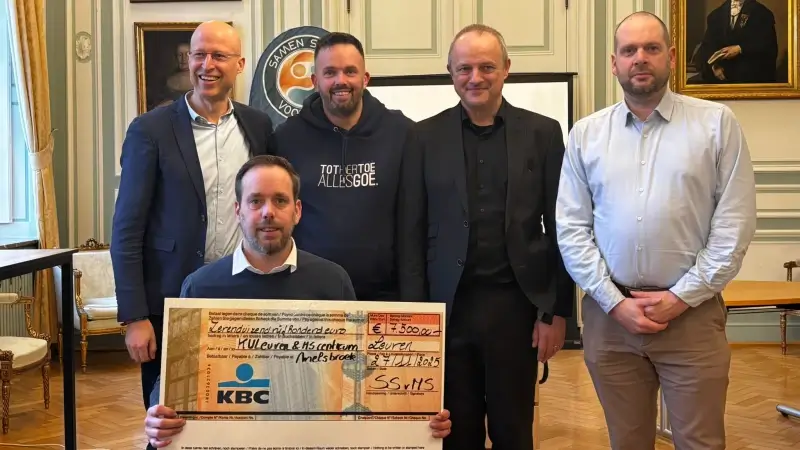 Samen Sterk voor MS schenkt 7.500 euro aan KU Leuven