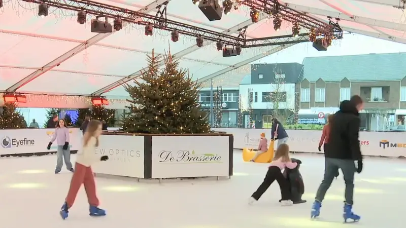 Keerbergen opent opnieuw een schaatspiste tijdens de kerstperiode
