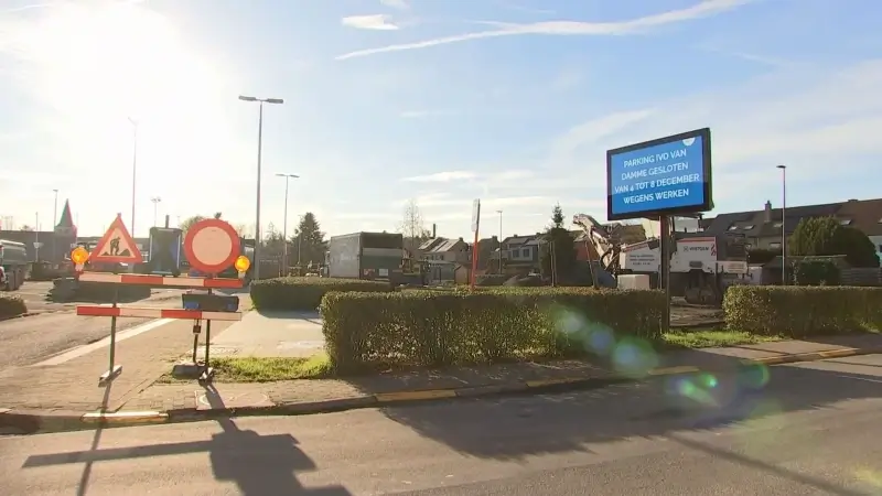 Parking aan sporthal Ivo Van Damme in Veltem-Beisem tot en met maandag afgesloten voor asfalteringswerken