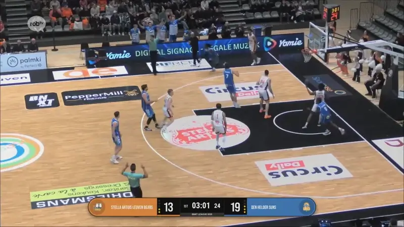 Leuven Bears zetten scheve situatie recht en kloppen Den Helder (84-71)