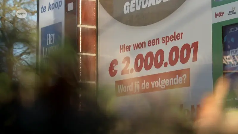 Lottojackpot van 2 miljoen euro gewonnen in Geetbets