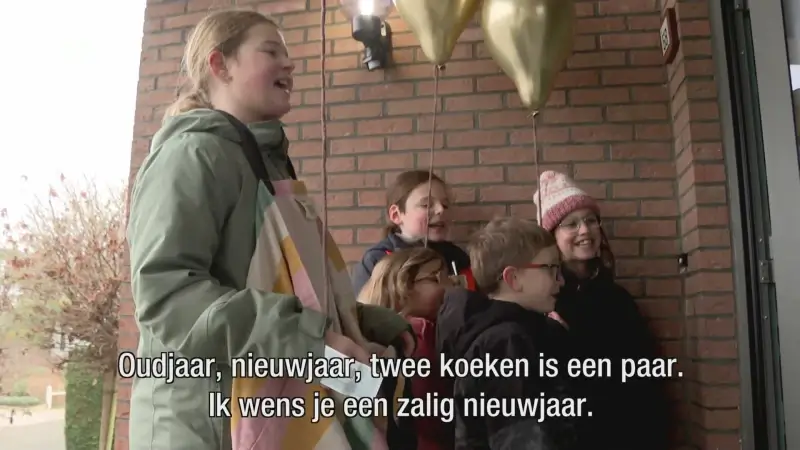 Duizenden kinderen gaan op 31 december nieuwjaarszingen: "Een speciale traditie die we graag in ere houden"