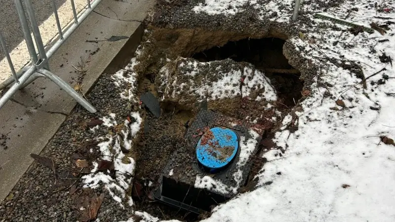 Opnieuw zinkgaten ontstaan in Herent: "Dit keer een menselijke vergissing"