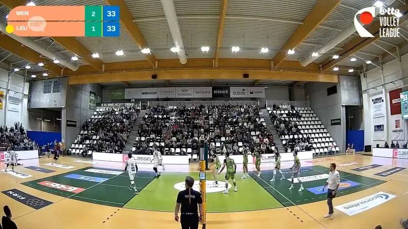 Volley Haasrode Leuven mist kansen in marathonset en keert puntenloos huiswaarts van Menen (3-1)
