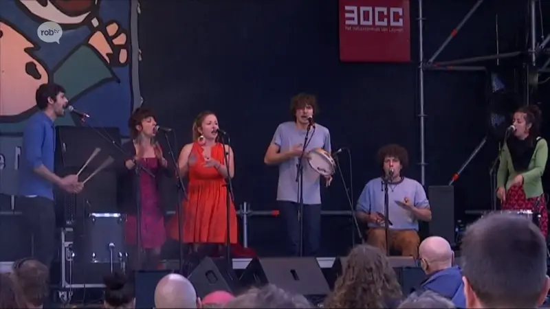 Hoofdafbeelding voor artikel Opnieuw Wereldfeest in Leuven…