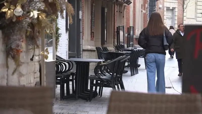 Terrassen van Leuvense horecazaken aangeduid met 'terrasnagels': "Duidelijkheid en veiligheid" 