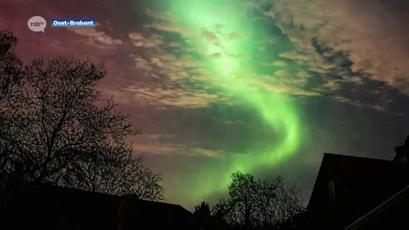 Sterrenkundige geeft uitleg bij Noorderlicht dat boven onze regio trok: "Kans is klein dat we dit de komende jaren opnieuw kunnen zien"
