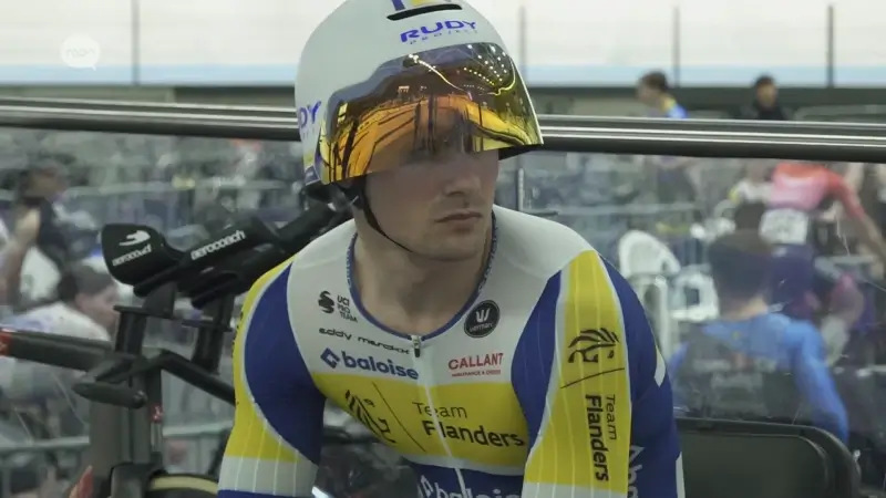 Tuur Dens kroont zich tot Belgisch kampioen op de kilometer: "Lang geleden dat ik mij zo goed gevoeld heb op de fiets"