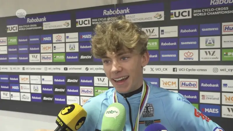 BEKIJK: Giel Lejeune na brons op WK: "Ik ben tevreden, dit was hoogst haalbare vandaag"