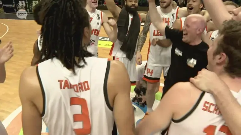 Dolle vreugde bij Leuven Bears na nieuwe kwalificatie voor bekerfinale: "Iedereen stond recht, het was ongelofelijk"