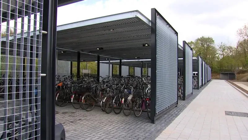 NMBS dient aanvraag in voor bouw van overdekte fietsenstalling van 260 plaatsen aan station van Diest