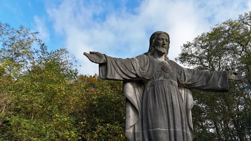 OPROEP: Archiefbeeld voor Jubilieum Heilig Hartbeeld Wezemaal