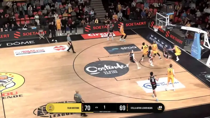 Hoofdafbeelding voor artikel Leuven Bears stunten na ware…