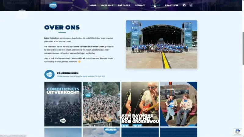 Combitickets Zomer in Linden in amper zes dagen tijd uitverkocht