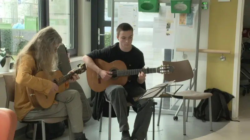 ART trakteert patiënten RZ Tienen op namiddag vol muziek