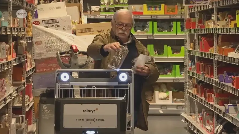 Gloednieuwe "slimme" winkelkar in Colruyt in Kessel-Lo zorgt voor verdeelde meningen: "Ik zit hier al vanaf dat ik binnenkom te sukkelen"