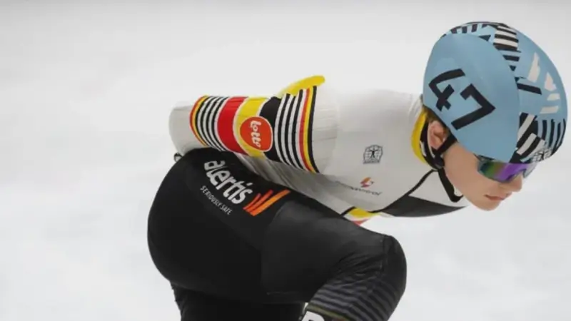 Jesse-Jan Rayen uit Bekkevoort 3 keer Belgisch kampioen shorttrack bij junioren