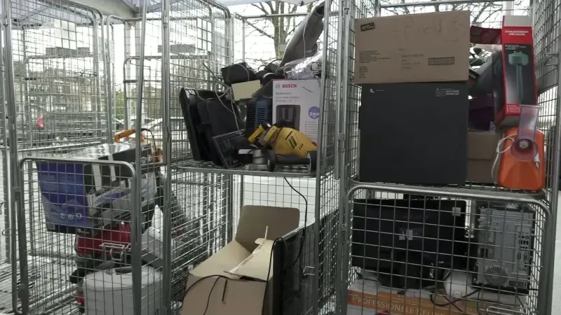 Recupel zamelt oude toestellen in op parking Demervallei in Aarschot