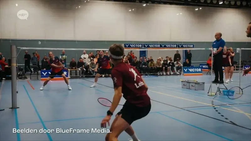 W&L Herent kroont zich voor tweede keer in clubgeschiedenis tot landskampioen badminton