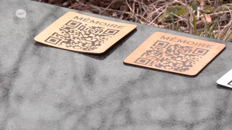Studenten van hogeschool UCLL maken QR-plaatjes voor grafsteen van overledenen: "Digitale herdenkingspagina zegt meer dan enkel naam en data van geboorte en overlijden"